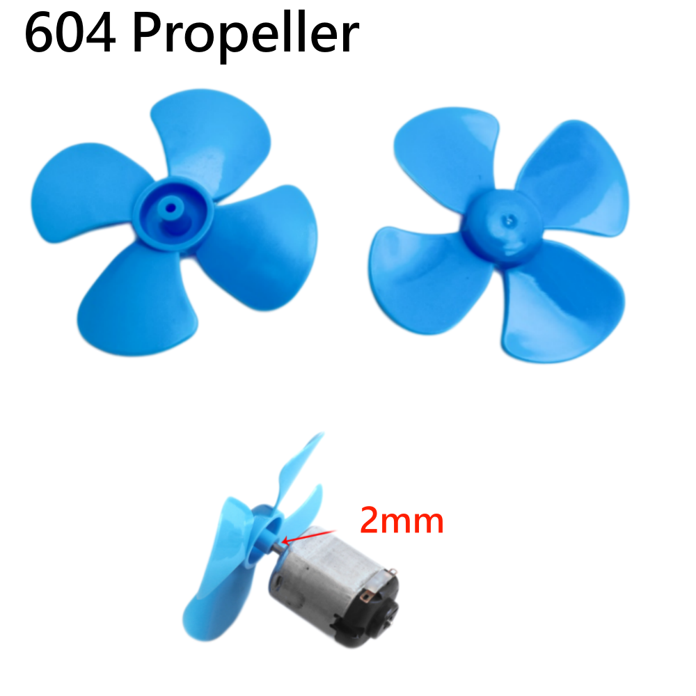 Science Toys - 10 Stück 604 4-Blatt-Propeller mit 1,95