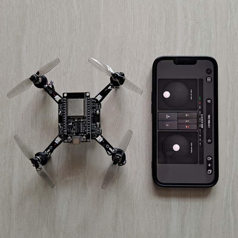 Science Hobbyist - Mini DIY Programmierbares Drohnen-Bausatz mit Offener