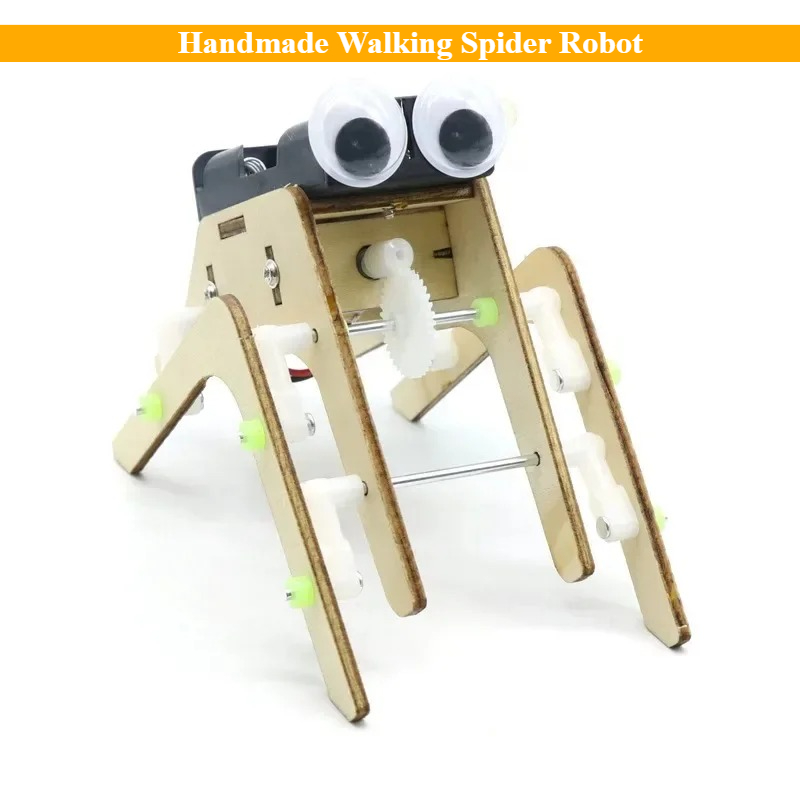 Science Max - Fantasie DIY handgemachte Walking Spider Roboter