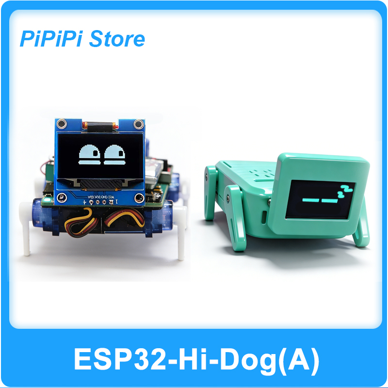 Science Robotics - ESP32-S3 KI-Sprachdialog-Roboterhund-Entwicklungsboard: Deepseek KI-gestütztes, lehrreiches Smart-Spielzeug