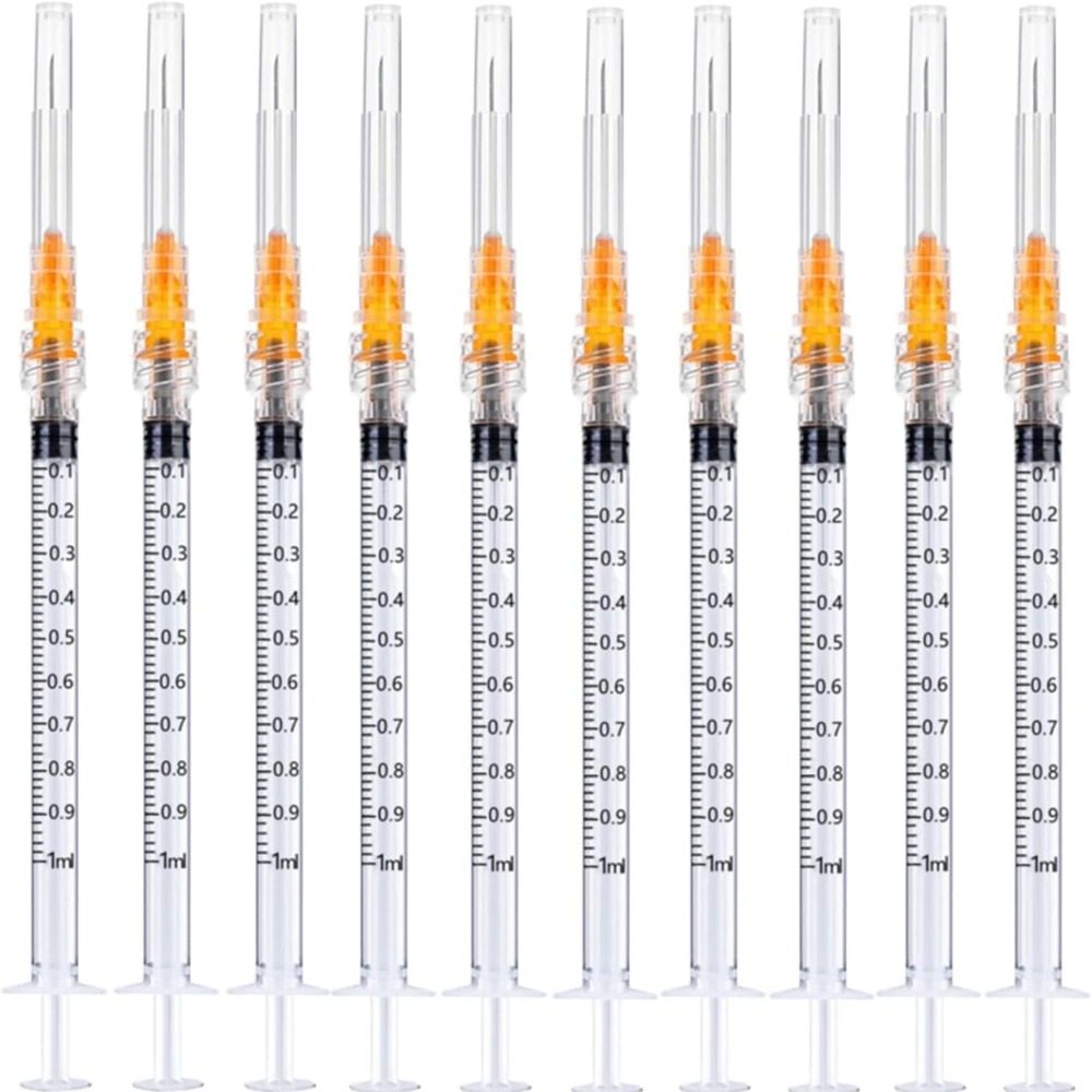 Science And Invention - 20 Stück 1 ml/cc sterile Einwegspritzen
