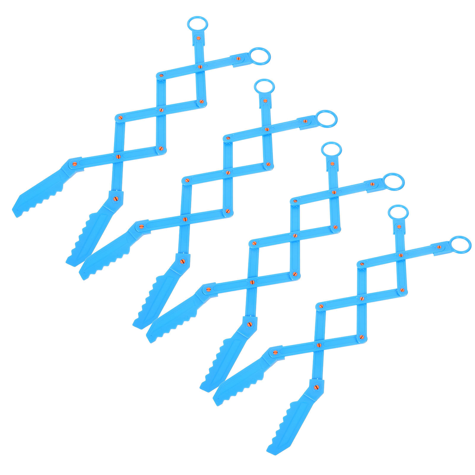 Science Robotics - 4-teiliges mechanisches Arm-Set, STEM-Lernset, DIY-Wissenschaftsexperiment, interaktives