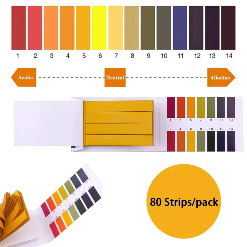 80 Teststreifen/Packung pH-Tes – Water Testing Kit Bewertung und Preis