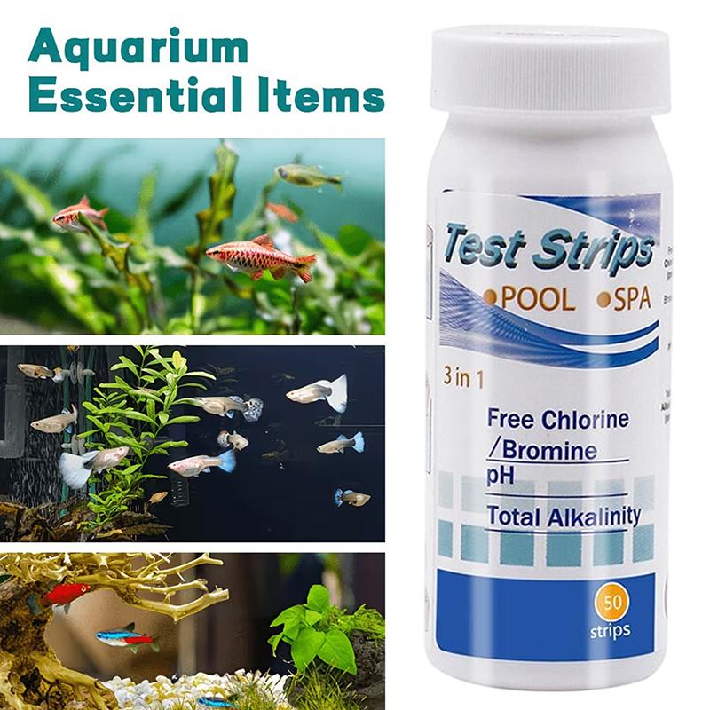 Aquarium-Wasserteststreifen 8  – Water Testing Kit Bewertung und Preis
