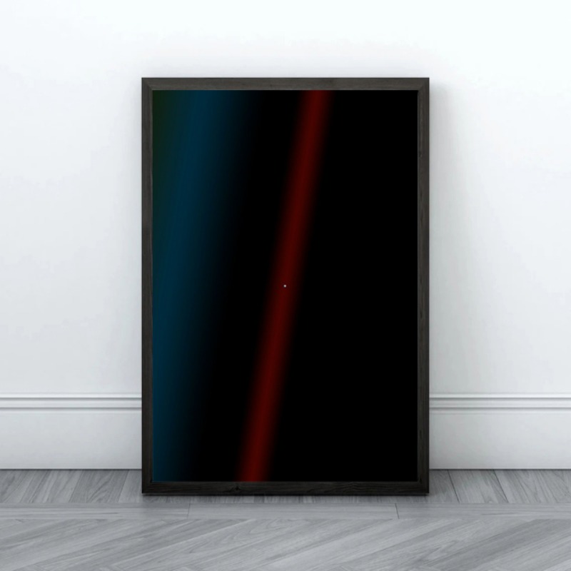 Blassblaues Punktdruck-Poster, – Star Map Poster Bewertung und Preis