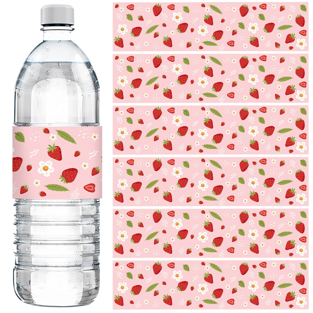 10 Stück Erdbeer-Wasserflasche – Science Of Happiness Bewertung und Preis