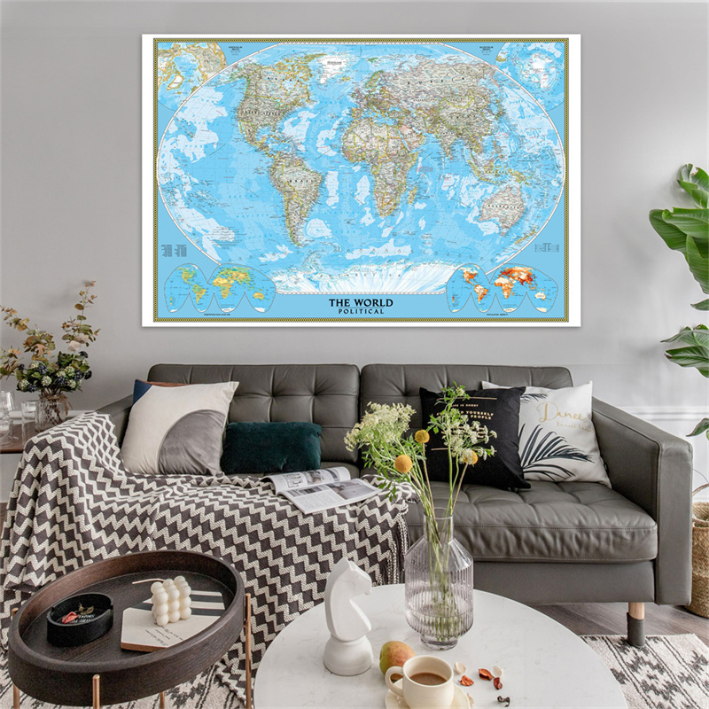 Englisches Weltkarten-Poster,  – Star Map Poster Bewertung und Preis