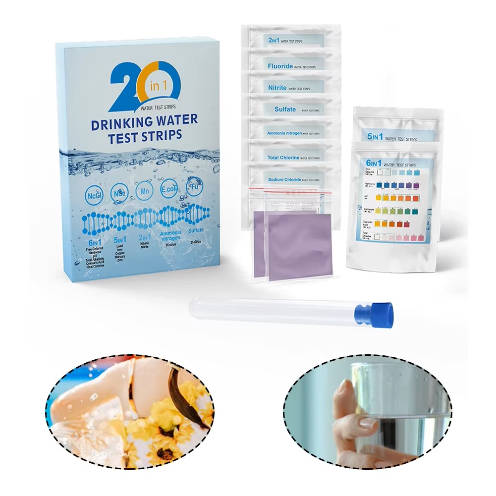 YAGO 20-in-1 Wasserteststreife – Water Testing Kit Bewertung und Preis