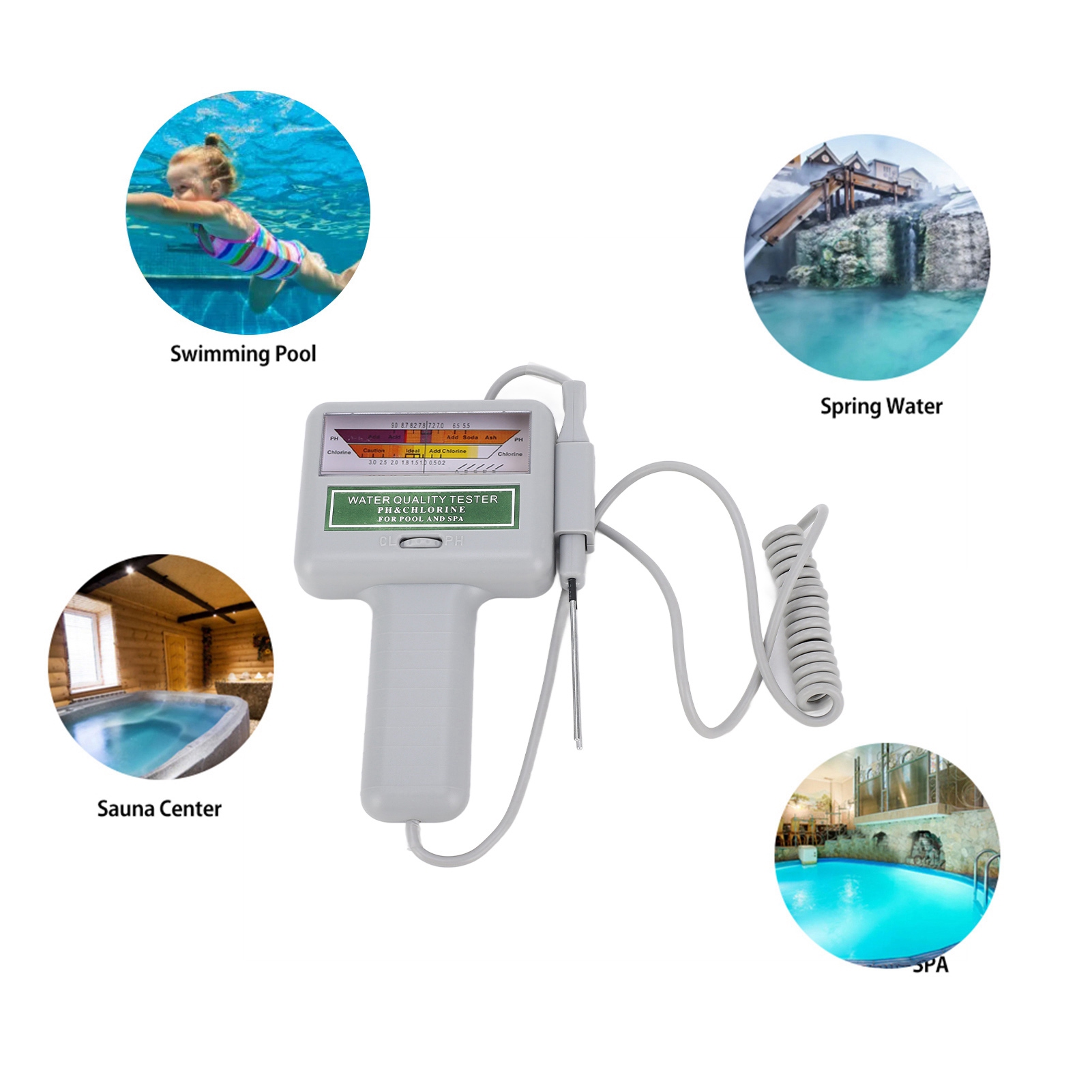 Digitaler Pool-Wassertester pH – Water Testing Kit Bewertung und Preis