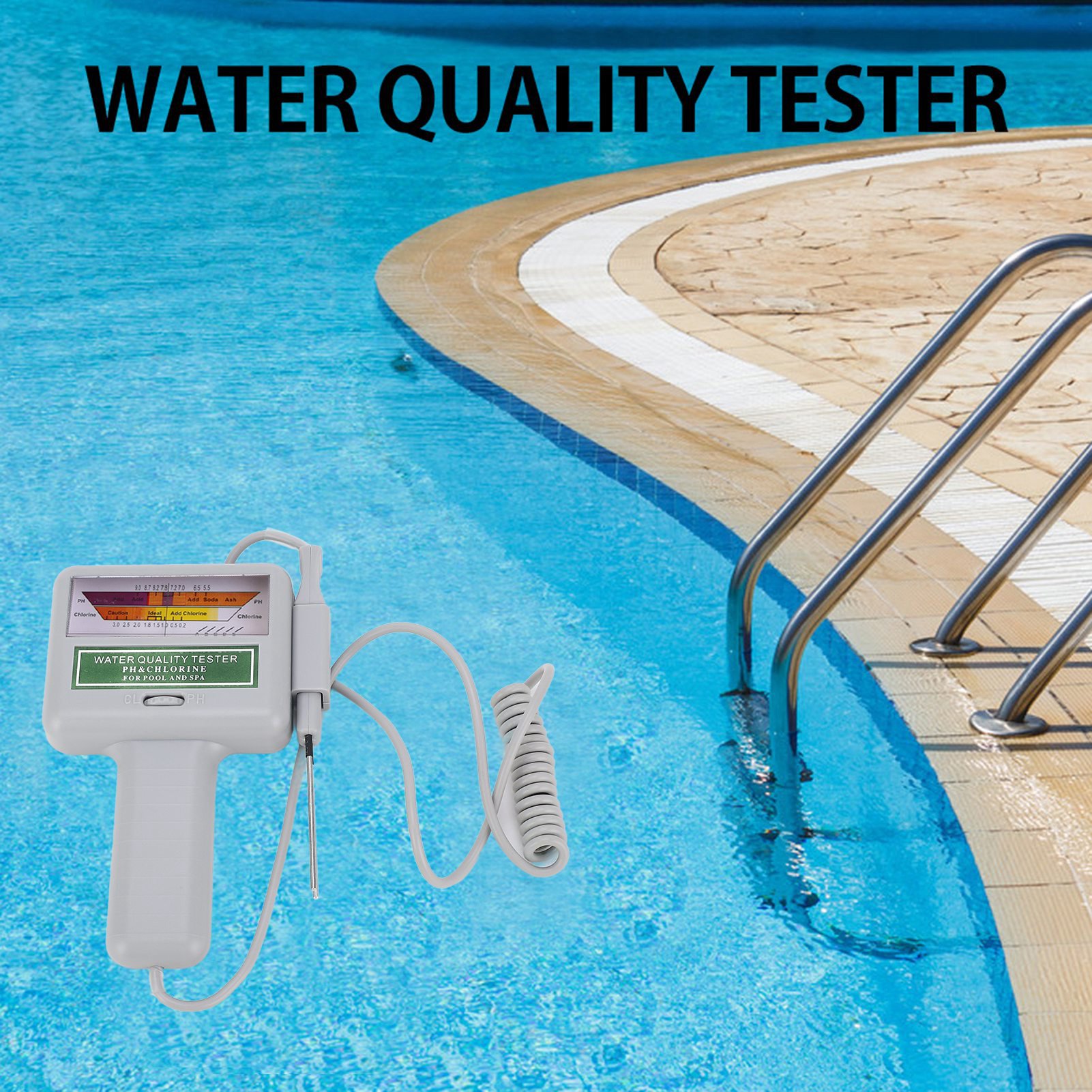 Digitaler Pool-Wassertester pH – Water Testing Kit Bewertung und Preis
