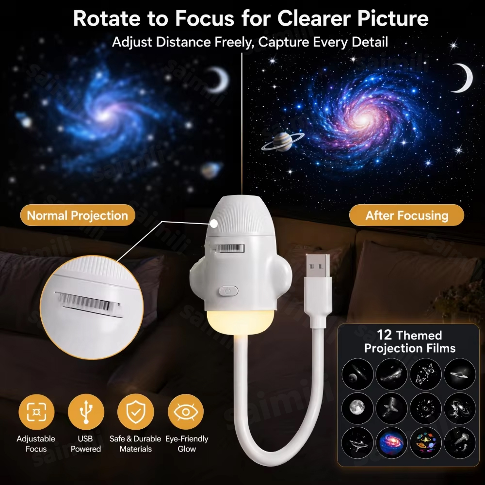 USB-Flexibler Schlauch Sternen – Planetarium Projector Home Bewertung und Preis
