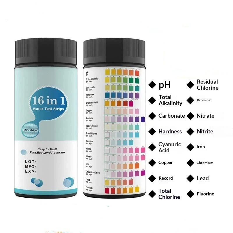50/100 Stück 16-in-1 Aquarium- – Water Testing Kit Bewertung und Preis