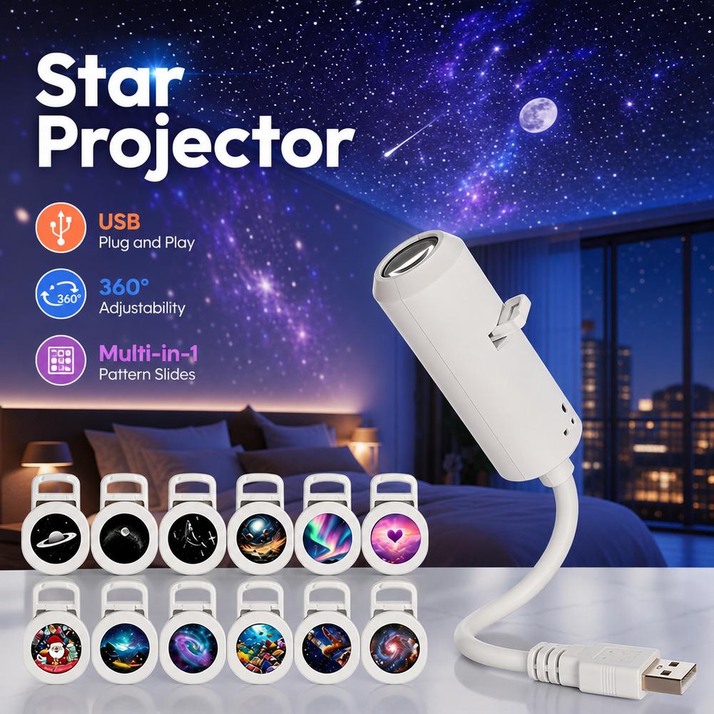 Multifunktionaler neuer USB-Ga – Planetarium Projector Home Bewertung und Preis