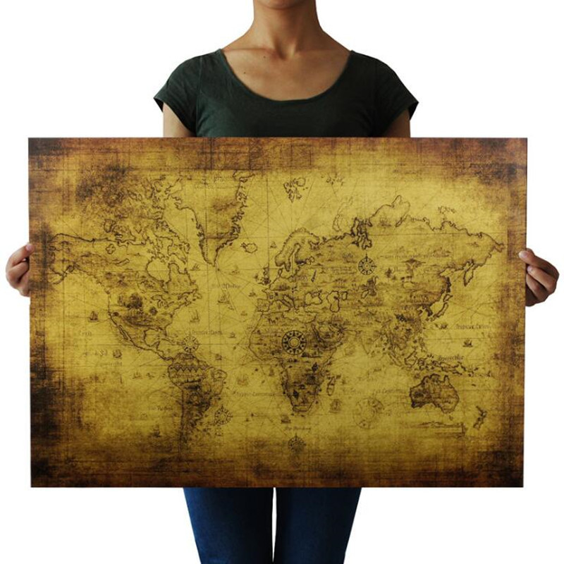 Große 72,5 x 51,5 cm Vintage d – Star Map Poster Bewertung und Preis